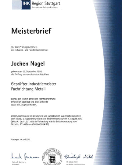 Meisterbrief